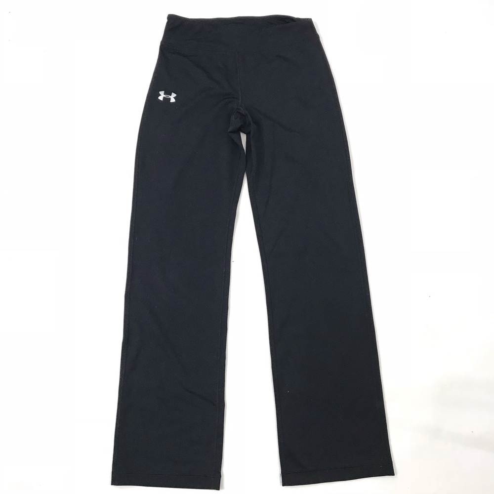 Under Amour girls black athletic leggings pants